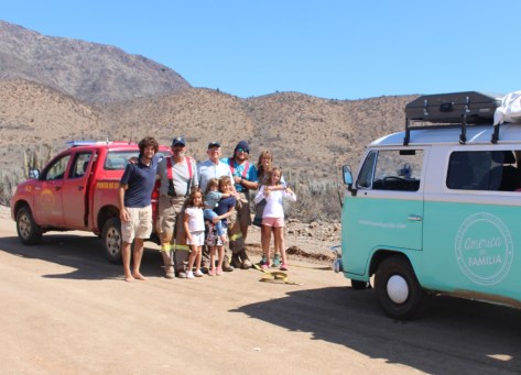 Baja - con los bomberos