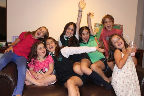 Chicos en lo de bustillo baja